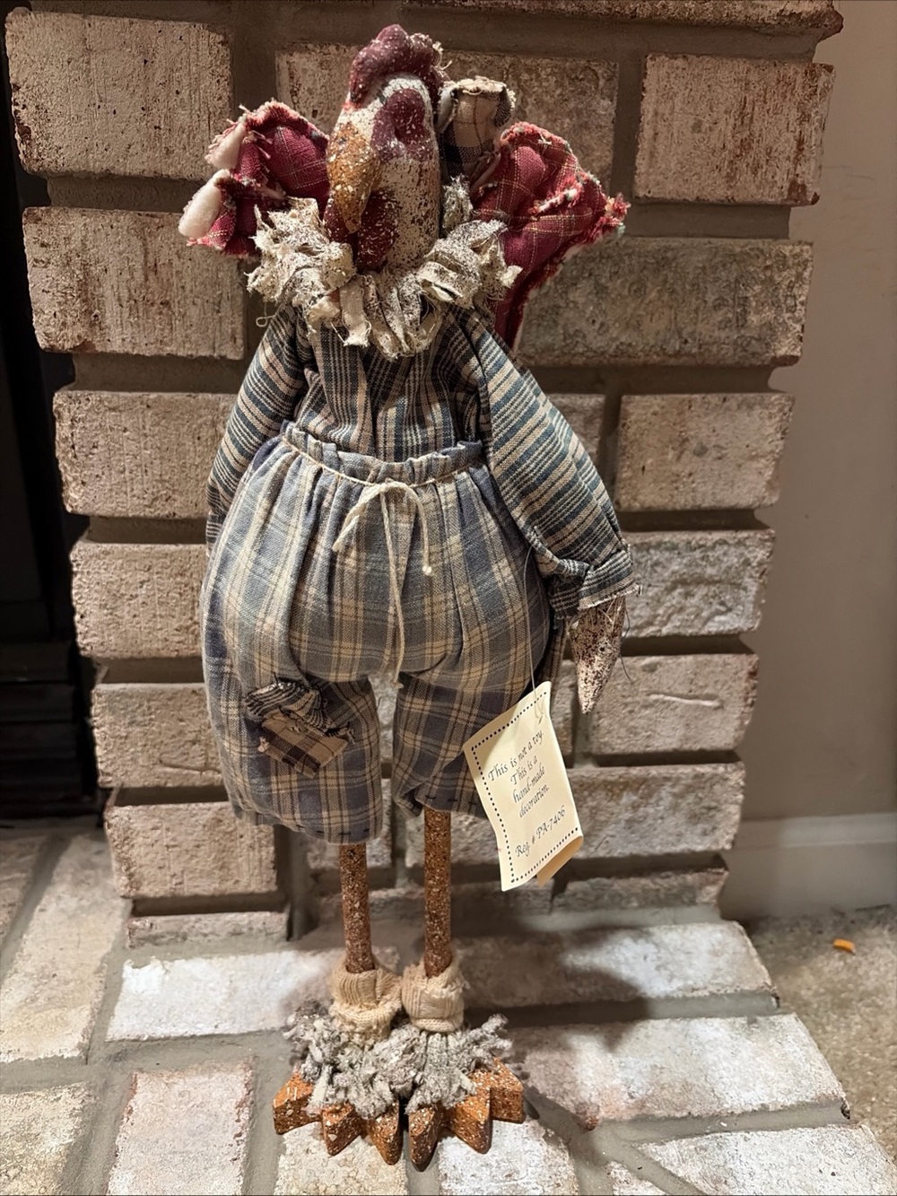 16" Primitive Farmhouse Rooster Farmhouse Decor Country Decor